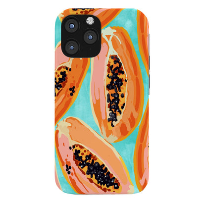 83 Oranges Big Papaya Watercolor Painting Phone Case