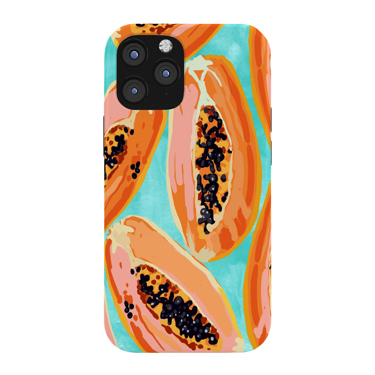 83 Oranges Big Papaya Watercolor Painting Phone Case