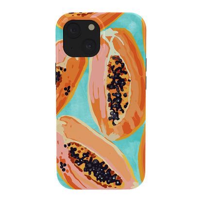 83 Oranges Big Papaya Watercolor Painting Phone Case