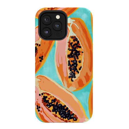 83 Oranges Big Papaya Watercolor Painting Phone Case