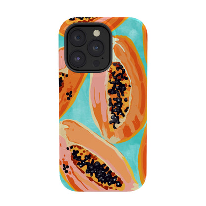 83 Oranges Big Papaya Watercolor Painting Phone Case