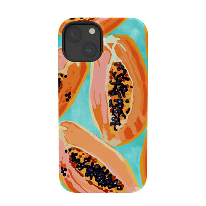 83 Oranges Big Papaya Watercolor Painting Phone Case