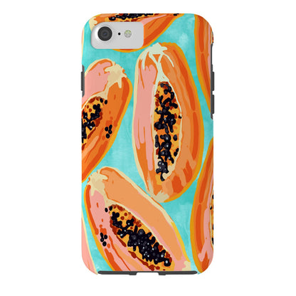 83 Oranges Big Papaya Watercolor Painting Phone Case