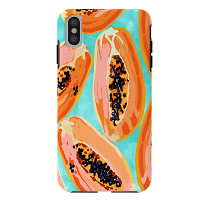 83 Oranges Big Papaya Watercolor Painting Phone Case