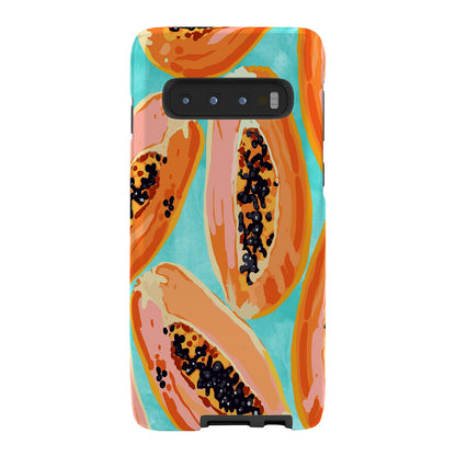83 Oranges Big Papaya Watercolor Painting Phone Case