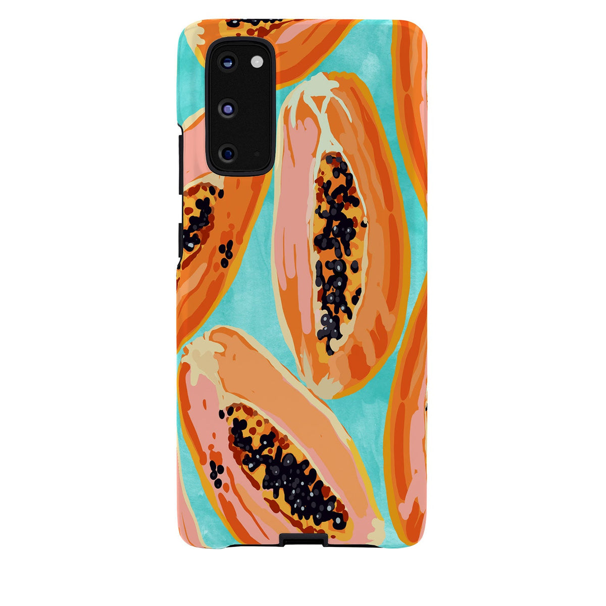 83 Oranges Big Papaya Watercolor Painting Phone Case