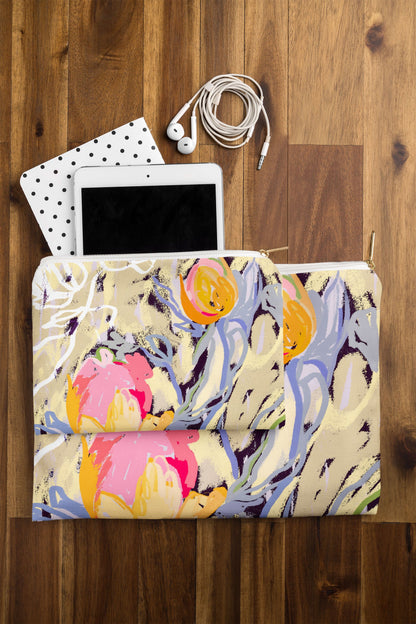 83 Oranges Blooms in The Butter Forest Pouch