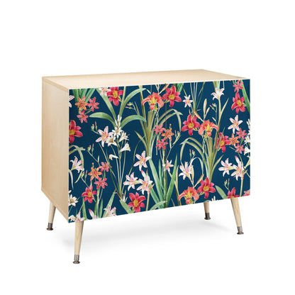 83 Oranges Blossom Botanical Credenza