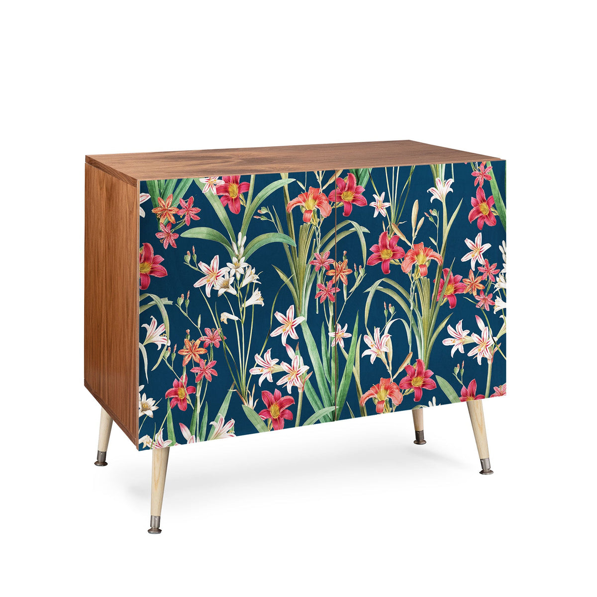 83 Oranges Blossom Botanical Credenza