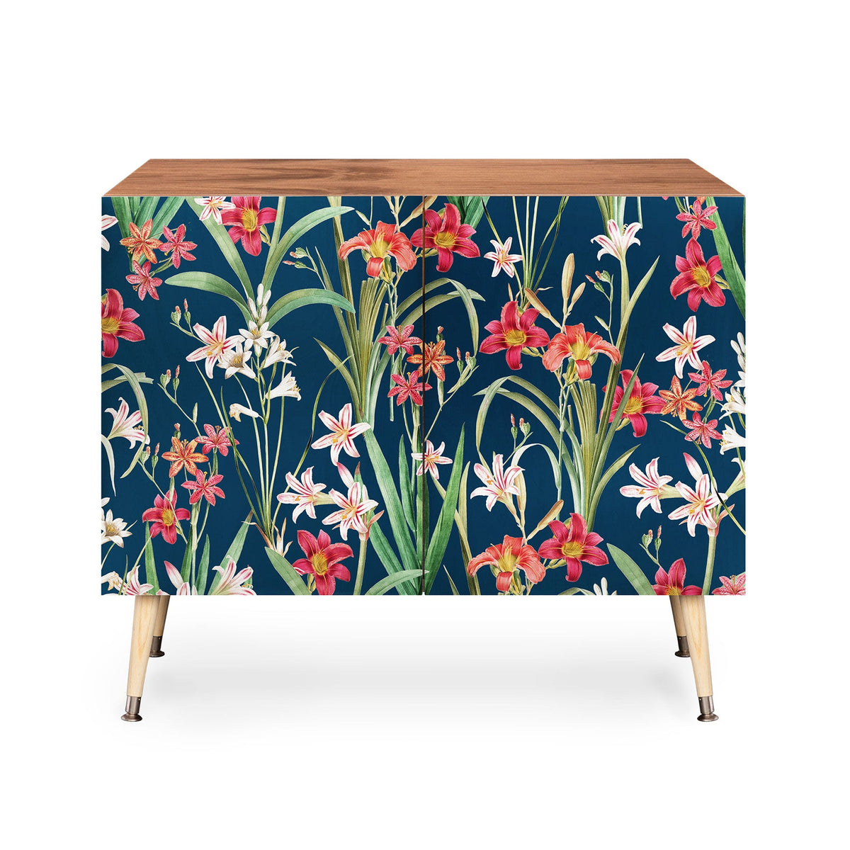 83 Oranges Blossom Botanical Credenza