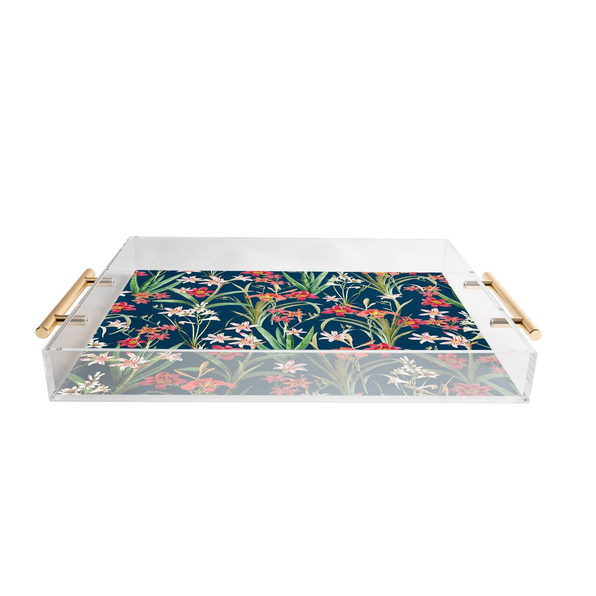 83 Oranges Blossom Botanical Acrylic Tray