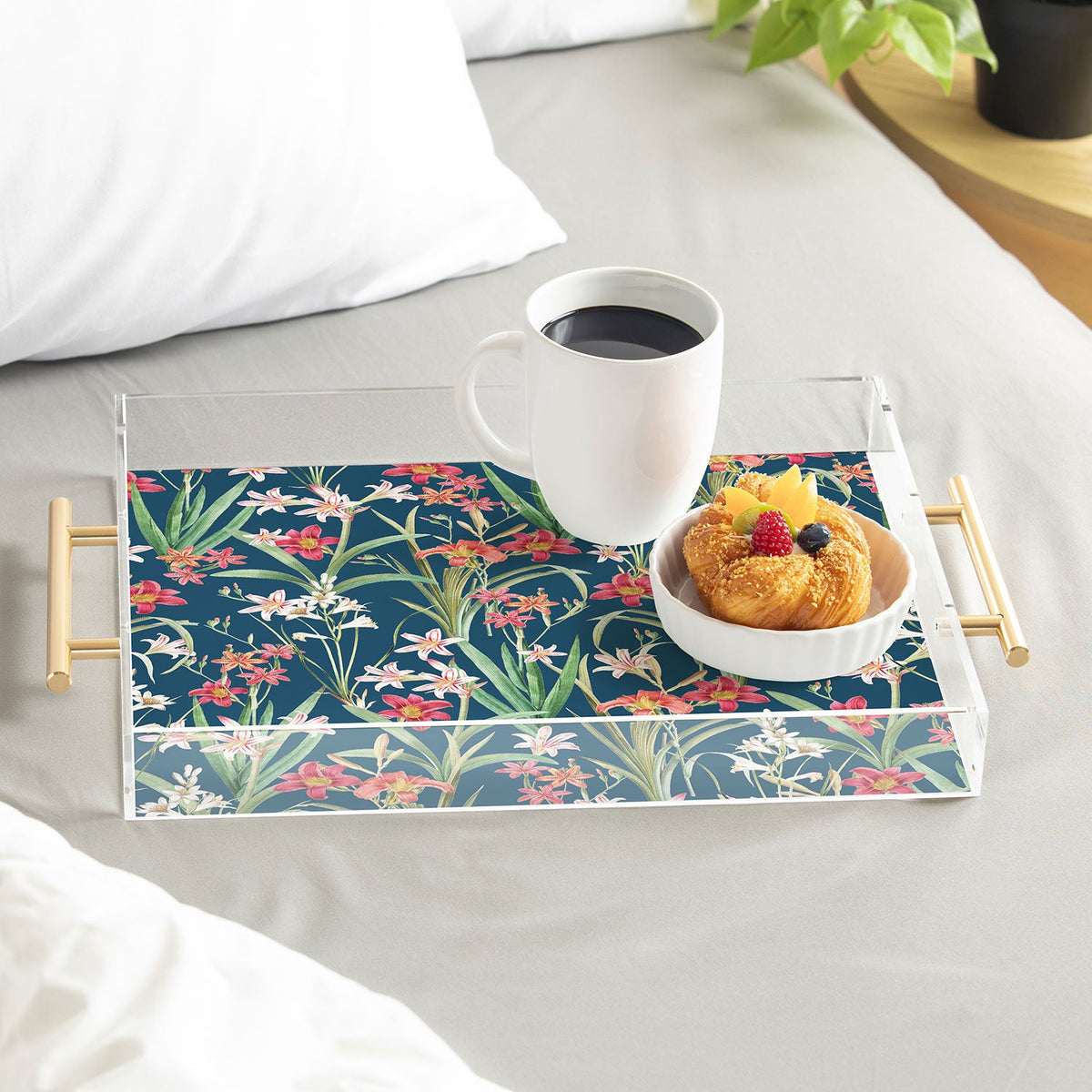 83 Oranges Blossom Botanical Acrylic Tray