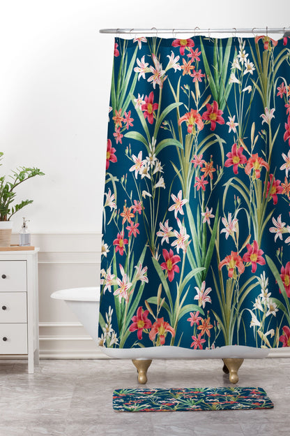 83 Oranges Blossom Botanical Memory Foam Bath Mat