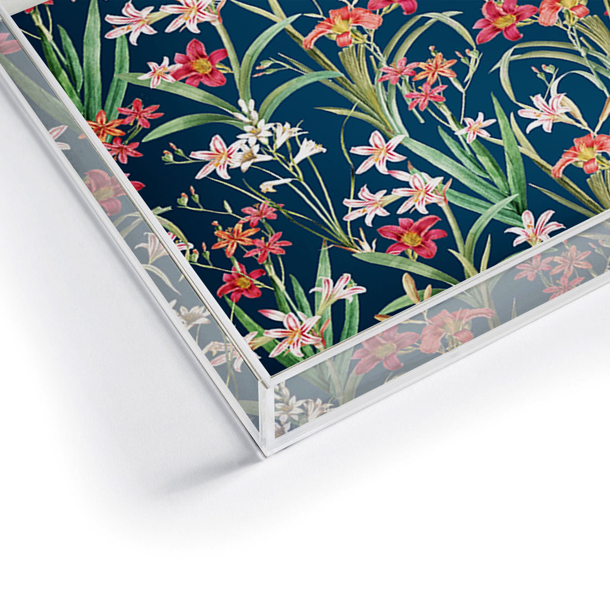 83 Oranges Blossom Botanical Acrylic Tray