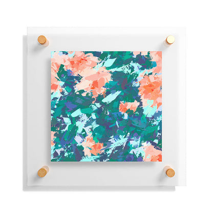 83 Oranges Blossomed Garden Floating Acrylic Print