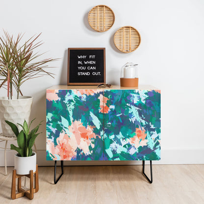 83 Oranges Blossomed Garden Credenza