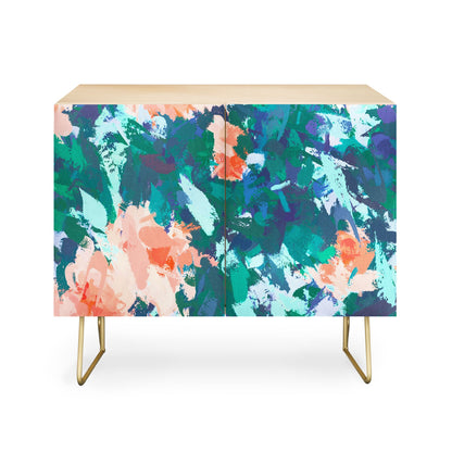 83 Oranges Blossomed Garden Credenza