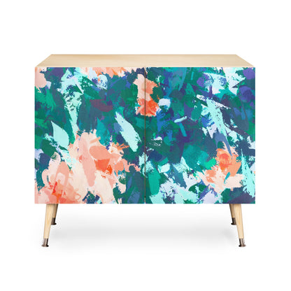 83 Oranges Blossomed Garden Credenza