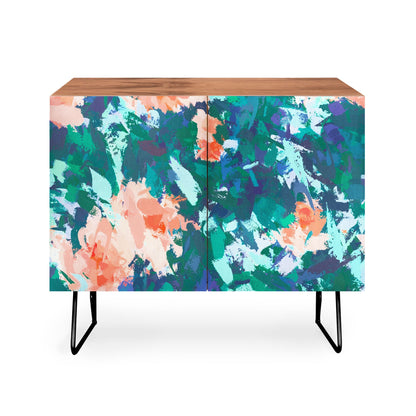 83 Oranges Blossomed Garden Credenza
