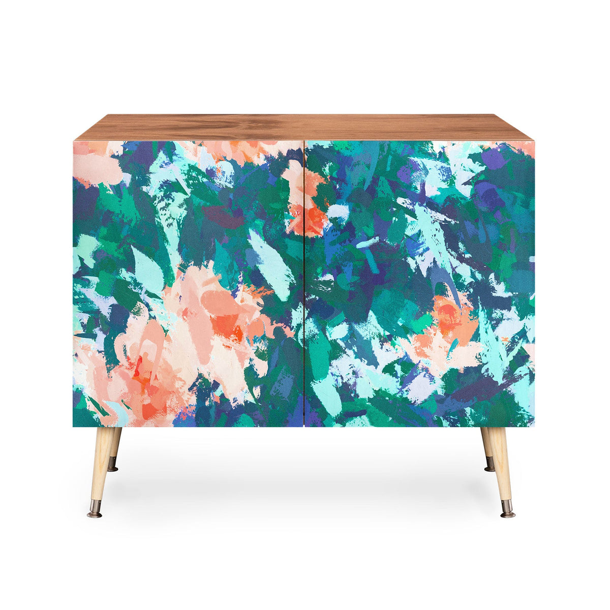 83 Oranges Blossomed Garden Credenza