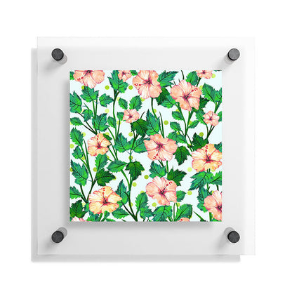 83 Oranges Blush Blossom Floating Acrylic Print