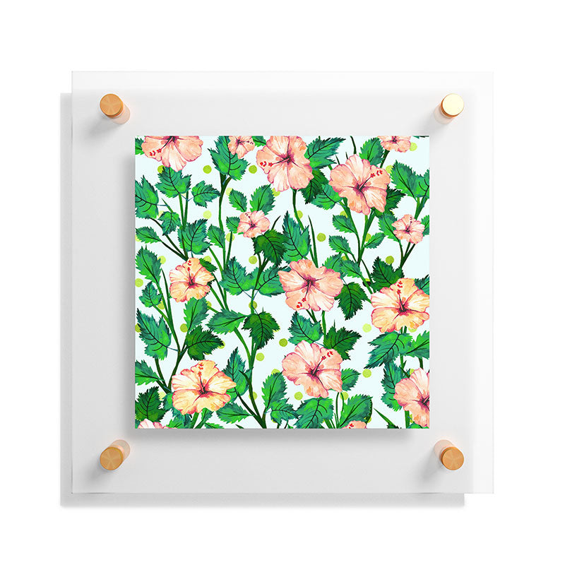 83 Oranges Blush Blossom Floating Acrylic Print