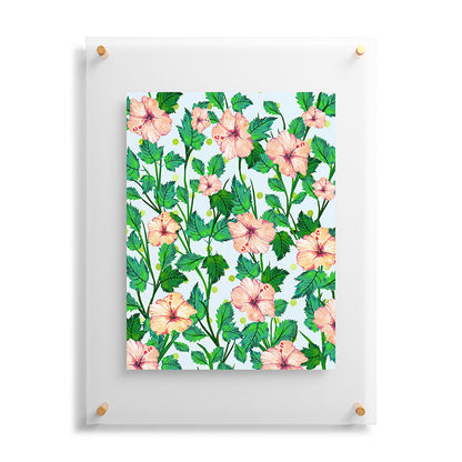 83 Oranges Blush Blossom Floating Acrylic Print