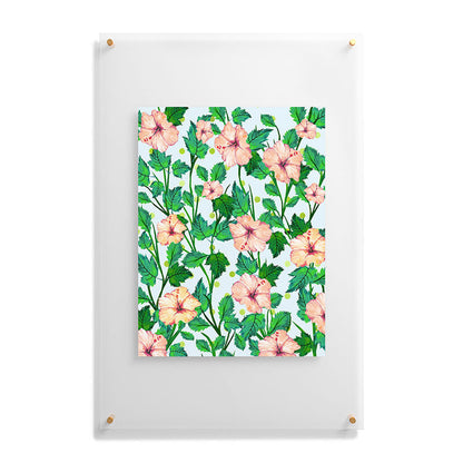 83 Oranges Blush Blossom Floating Acrylic Print