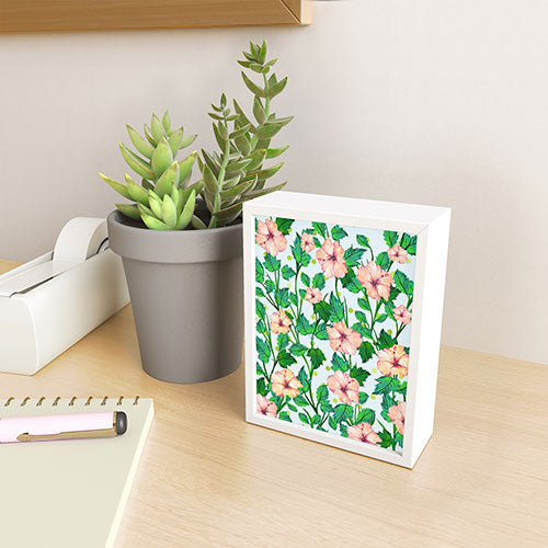 83 Oranges Blush Blossom Framed Mini Art Print