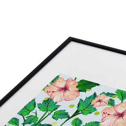 83 Oranges Blush Blossom Metal Framed Art Print