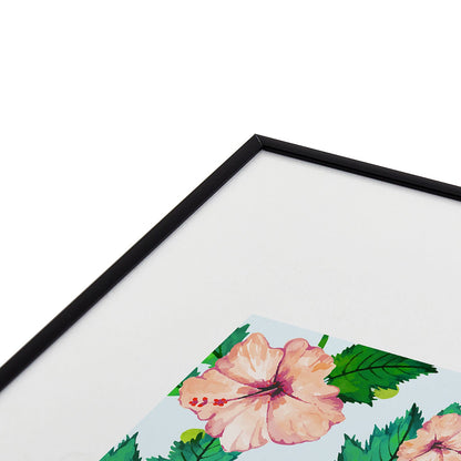 83 Oranges Blush Blossom Metal Framed Art Print