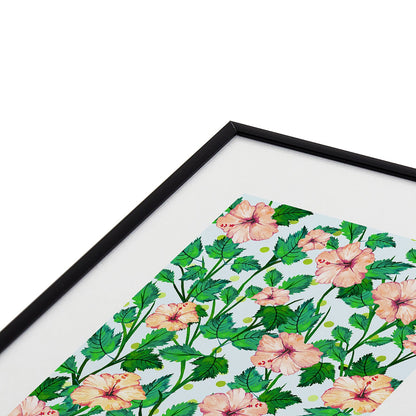 83 Oranges Blush Blossom Metal Framed Art Print