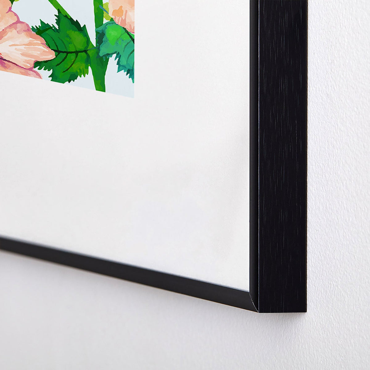 83 Oranges Blush Blossom Metal Framed Art Print