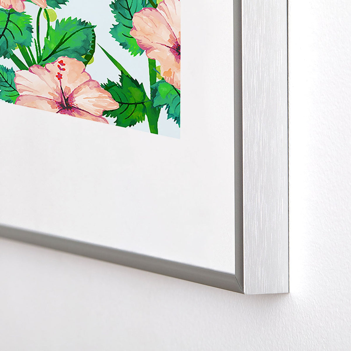 83 Oranges Blush Blossom Metal Framed Art Print