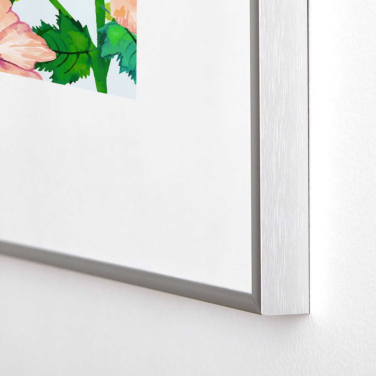 83 Oranges Blush Blossom Metal Framed Art Print