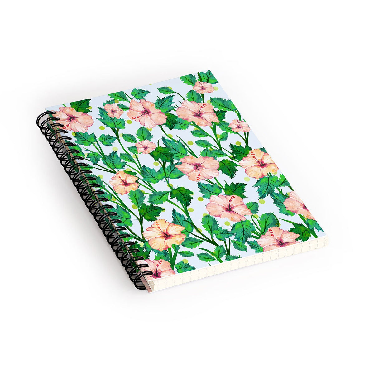 83 Oranges Blush Blossom Spiral Notebook