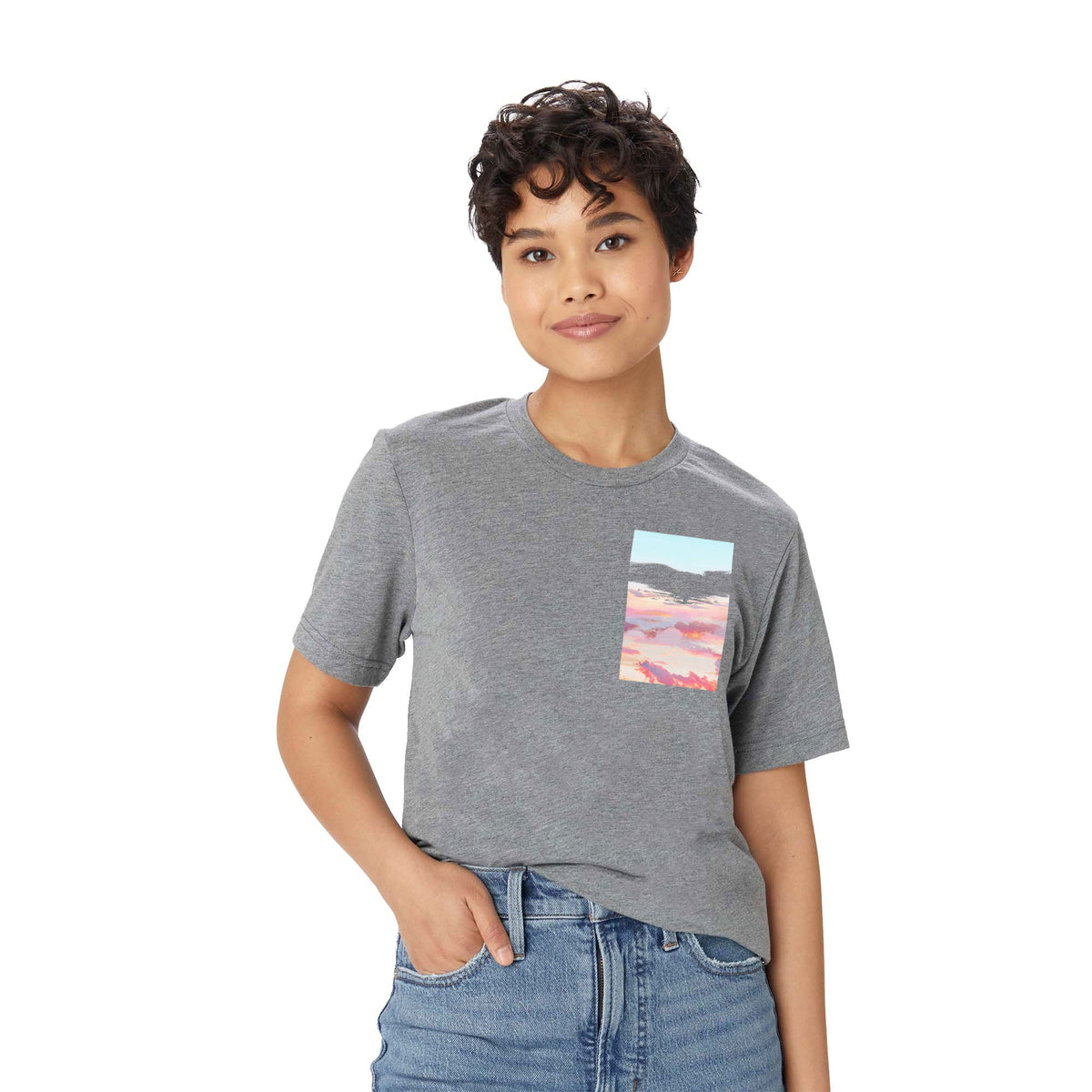 83 Oranges Blush Clouds Classic T-shirt