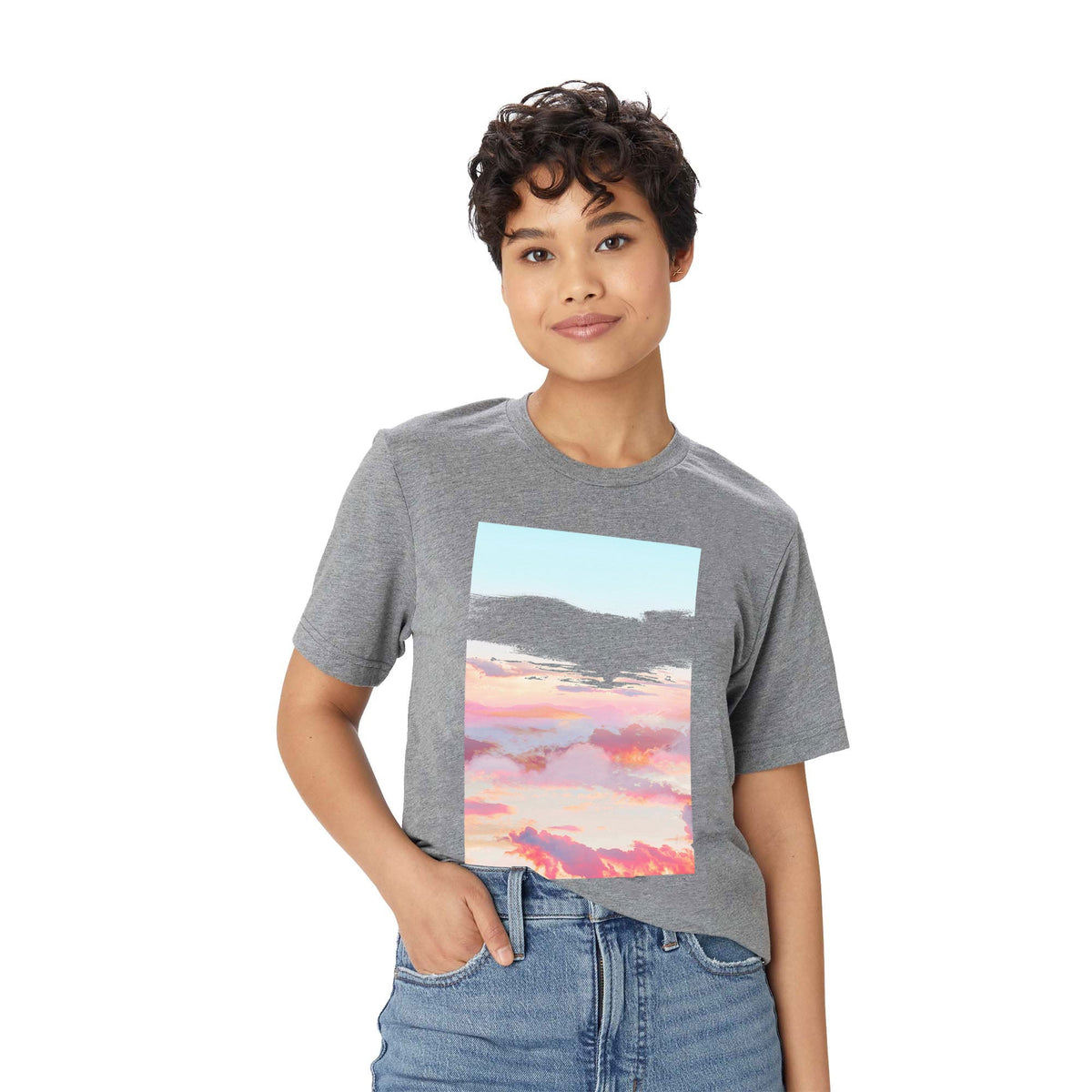 83 Oranges Blush Clouds Classic T-shirt