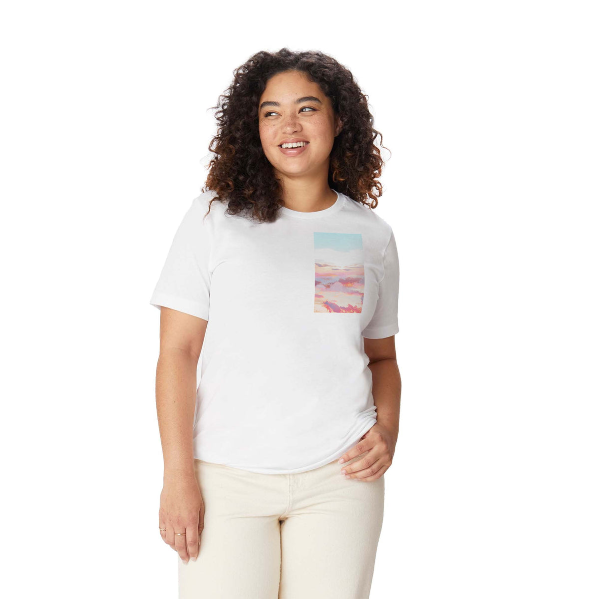 83 Oranges Blush Clouds Classic T-shirt