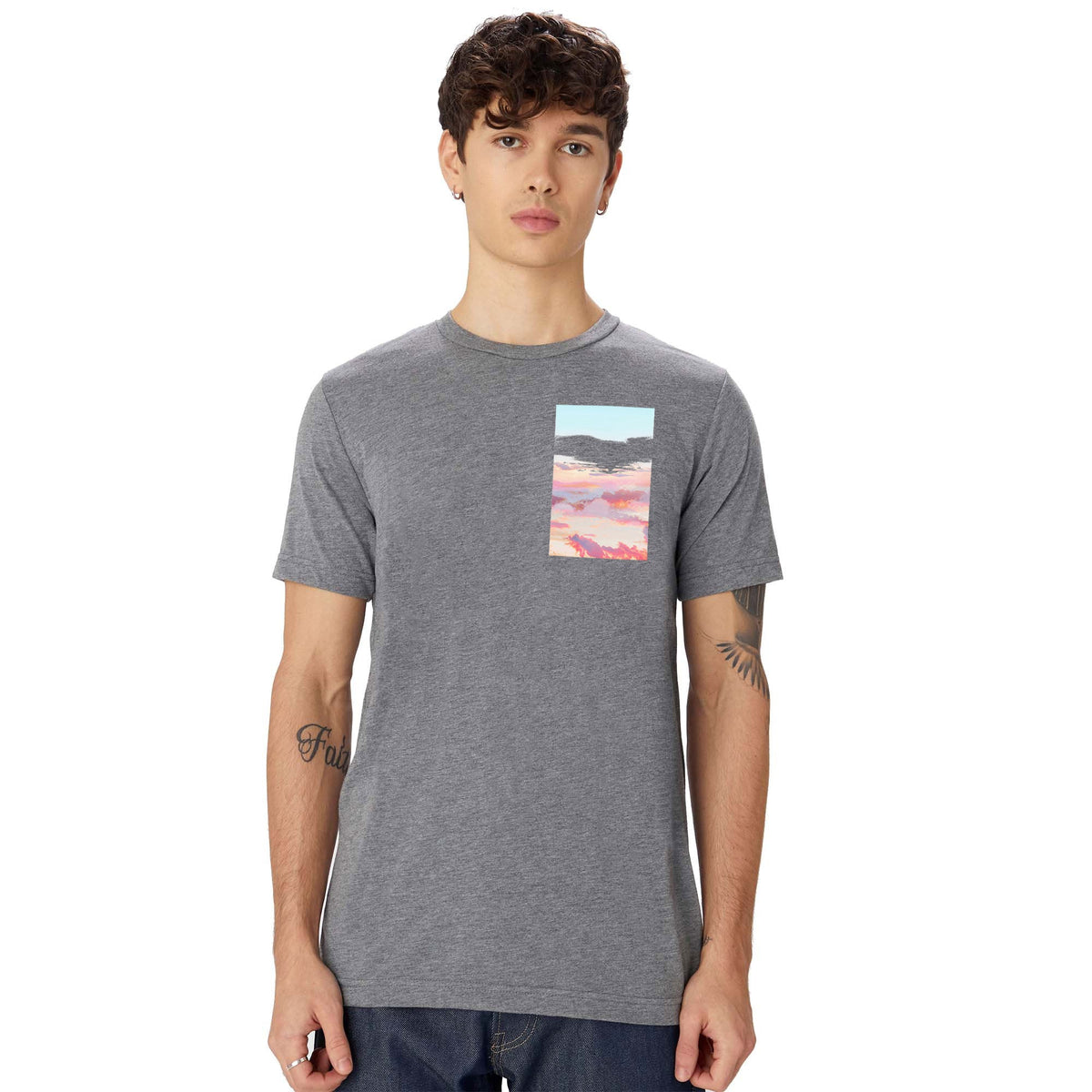 83 Oranges Blush Clouds Classic T-shirt