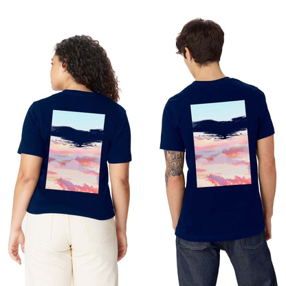 83 Oranges Blush Clouds Classic T-shirt