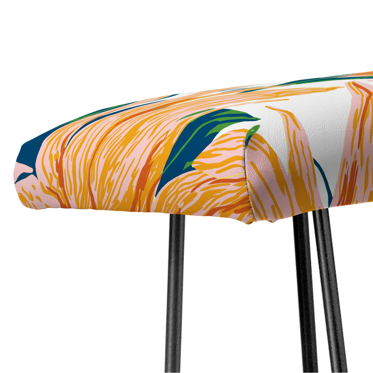 83 Oranges Blush Sunflowers Bench