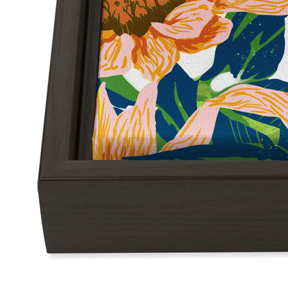 83 Oranges Blush Sunflowers Art Canvas