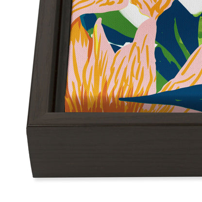 83 Oranges Blush Sunflowers Art Canvas