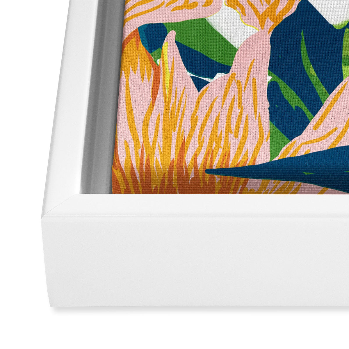 83 Oranges Blush Sunflowers Art Canvas