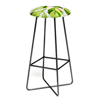 83 Oranges Blushing Leaves Bar Stool