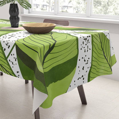 83 Oranges Blushing Leaves Tablecloth