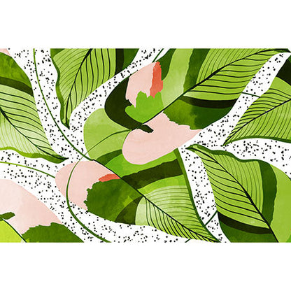 83 Oranges Blushing Leaves Wall Mural