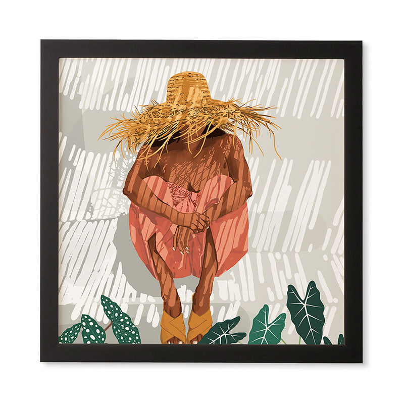 83 Oranges Bohemian Vacay Framed Wall Art