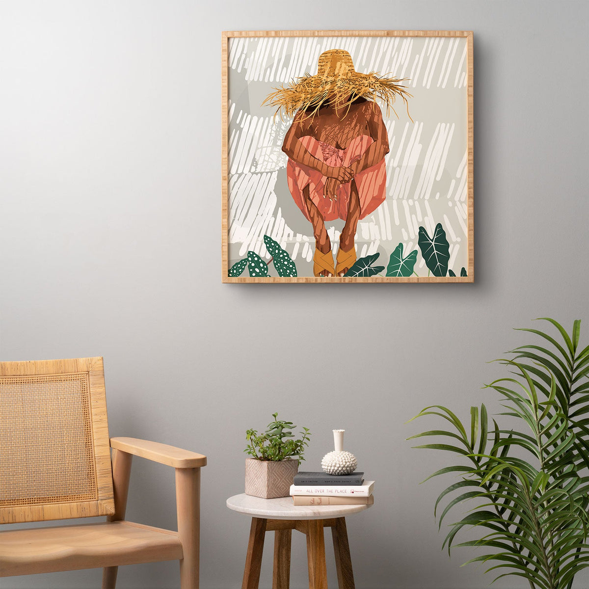 83 Oranges Bohemian Vacay Framed Wall Art